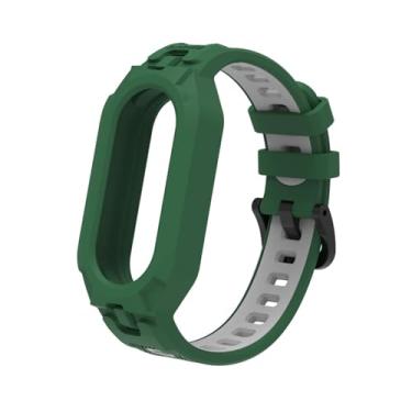 Imagem de FUKUZL Pulseira de silicone TPU macio para Xiaomi MiBand 8, pulseira para MiBand 8 NFC, borracha Correa, kit de acessórios de substituição, One Size, Ágata