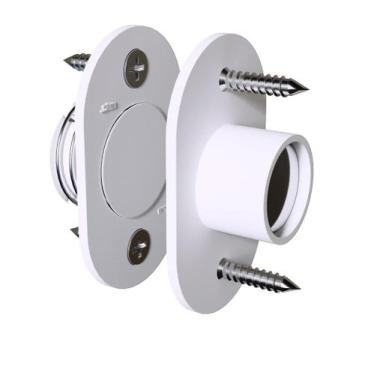 Imagem de Fecho Magnético Para Portas e Janelas- Stam Branco Ferragio 76821