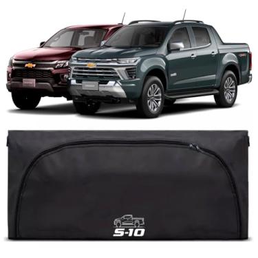 Imagem de Bolsa Caçamba S10 Impermeável 420 Litros Reforçada Premium Instala Fácil Sem Furar a Caçamba