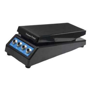 Imagem de Colaxi Pedal de guitarra antiderrapante, compacto, leve e portátil, ideal para tocar em shows e apresentações ao vivo, para guitarristas iniciantes, Volume