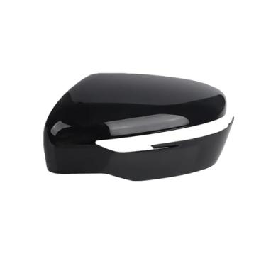 Imagem de Tampa Do Espelho Retrovisor Lateral Do Carro, Compatível Com Nissan/Qashqai J11/Murano/Rogue Híbrido/Pathfinder 2015-2019(1pc Black Left)