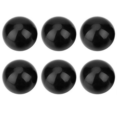 Imagem de Aramox 6 Botões de Bola Rosqueados M12, 6 Peças, Botão Rosqueado, 40mm de Diâmetro, Superfície Polida, Alças Redondas de Operação para Alavanca de Máquina
