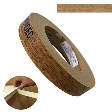 Imagem de Fita De Borda PVC Freijó Puro 22mm X 20m Proadec