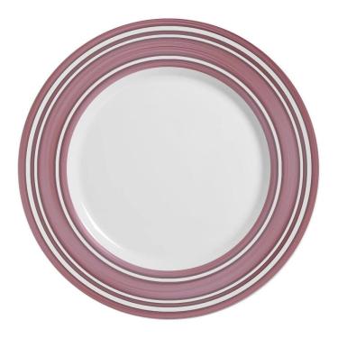 Imagem de Conjunto 6 Pratos Rasos Milan Alleanza Cerâmica Premium 29cm