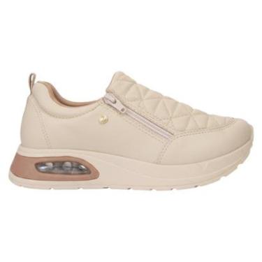 Imagem de Tênis Comfort Slip On com Zíper e Amortecedor Confortável e Leve-Feminino