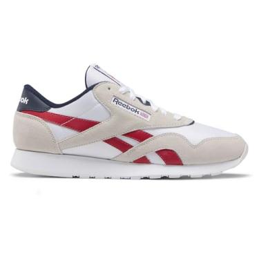 Imagem de Reebok Herren Classic Nylon Tênis, Ftwwht Flasrd Vecnav, 45