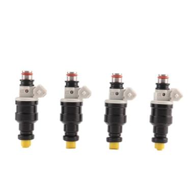 Imagem de 4 peças INP-064 bocal injetor de combustível válvula de injeção de gasolina do motor, compatível com MITSUBISHI Galant Eagle Eclipse GTX 2.0L