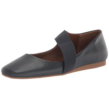 Imagem de Blondo Sapatilha feminina Brielle à prova d'água, Couro marinho, 35