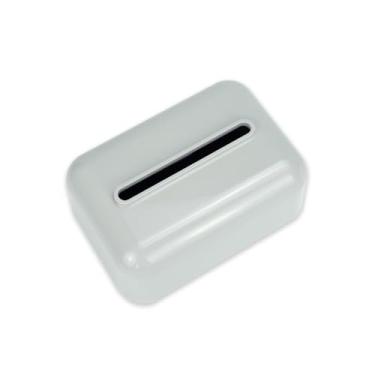 Imagem de Suporte de caixa de lenços de papel dispensador de toalha para casa sala de estar banheiro caixa de lenços de papel capa de caixa de lenços faciais (cinza)