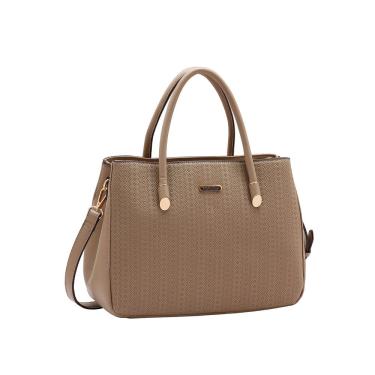 Imagem de Bolsa Mini Tramas - Alça de Mão - Marrom - Chenson 3485330