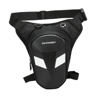 Imagem de RNXRZANK Bolsa de Perna para Motociclista, Tipo Pochete, para Cintura E Coxa, com Vários Bolsos, em Tecido Oxford E Poliéster, Alça Ajustável E Zíper. Ideal Pa, B