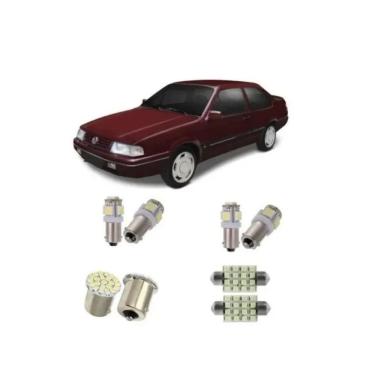Imagem de Santana 82 Á 97 Kit Completo Lâmpadas Teto Placa Ré Farolete