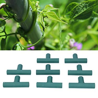 Imagem de Conector em forma de T de 8 peças, junta de suporte de planta de plástico para tubo de 16 mm, com boa estabilidade e rolamento de carga, prateleira de móveis de jardim DIY para piscina