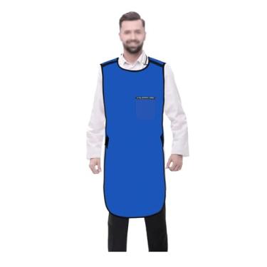 Imagem de Avental de Chumbo Radiation Protection Lead Apron, 0.35mmpb 0.5mmpb, Wear-Resistant, Xray Apron Shield For Lab & Dental Use(0.35mmpb,Large)