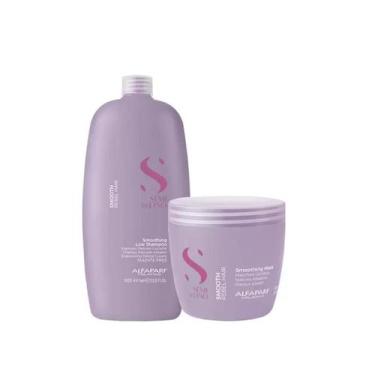 Imagem de Kit Alfaparf SDL Smooth Smoothing - Sh 1000ml+Máscara 500ml - ALFAPARF