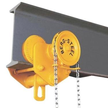 Imagem de Troley Mecanico 1Ton x 5Mts viga I de 4 a 10 BERG STEEL
