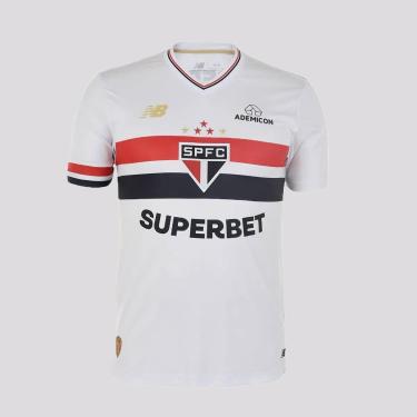 Imagem de Camisa New Balance São Paulo I 2025-Masculino