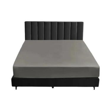 Imagem de Protetor De Colchão Impermeável Elástico Lavável Confortável Com Faixa