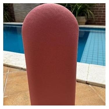 Imagem de Cabeceiras Decoração Estofada Cama Casal Queen King Solteiro(ROSA,KING - 10 PLACAS)