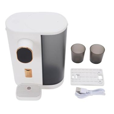 Imagem de Dispensador automático de enxaguante bucal elétrico montado na parede com tela de LED 4 níveis de distribuição para banheiro ABS PP PC 600 ml 175 x 125 mm