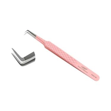 Imagem de Pinça Para Extensão De Cílios Com Ponta De Fibra, Precisão Para Volume