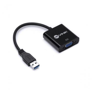 Imagem de Adaptador Vga Femea Para Usb Macho - Vgafusbm