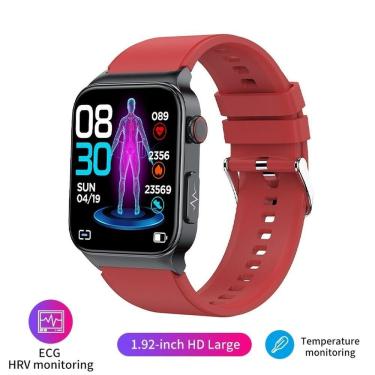 Imagem de Relógio Smartwatch Foxbox Gh3220 À Prova D' Água Vermelho Relógio De Saúde Inteligente