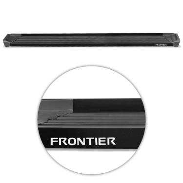 Imagem de Estribo Lateral Frontier 2017 a 2025 Aluminio Preto A3