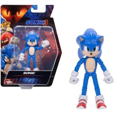 Imagem de Boneco Sonic Articulado Filme Sonic 3 Sunny - 4412