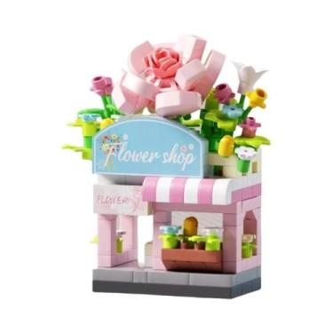 Imagem de Kit De Blocos De Montar DIY Para Meninas: Restaurante De Hambúrgueres,