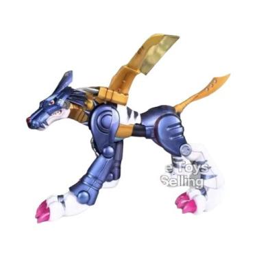 Imagem de Figura De Ação Garurumon De 9cm Em Metal, Modelo PVC Do Anime Digimon 