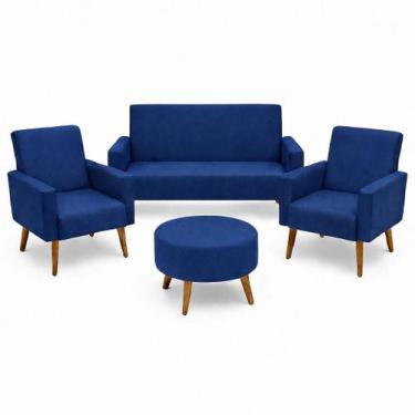 Imagem de Conjunto capa Salinha Nina 1 capa de 2 lugares, 2 capas poltrona 1 lug