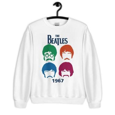 Imagem de Moletom Blusão Unissex Beatles Rock-Unissex