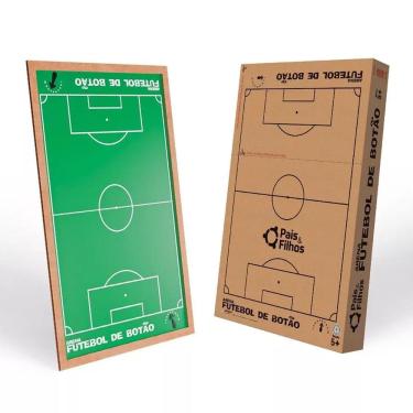 Imagem de Brinquedo Mesa Campo Futebol De Botão Em Madeira - Pais e Filhos 790764