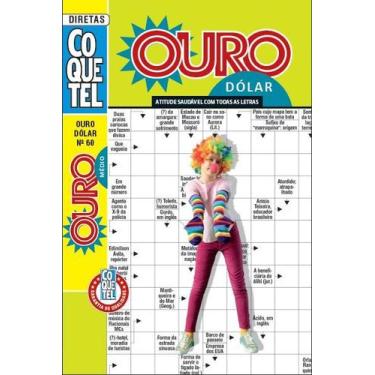 Imagem de Palavras-Cruzadas Diretas Coquetel Ouro Dólar 60 - Coquetel - NF