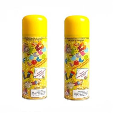 Imagem de Kit 15 Espuma Spray Carnaval Fofa 300Ml Para Festas Eventos - Flokoloc