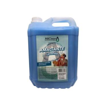 Imagem de Amaciante De Roupas Aliclean 5 Litros Fragrância Lavanda