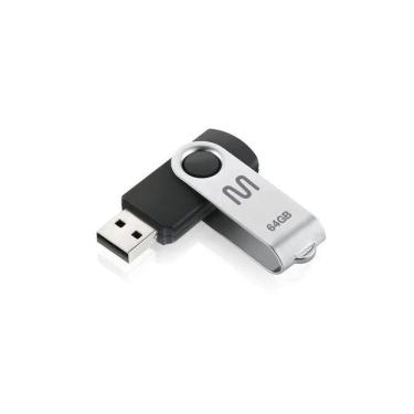Imagem de Pen Drive Multilaser Twist 64gb Usb 2.0 PD590