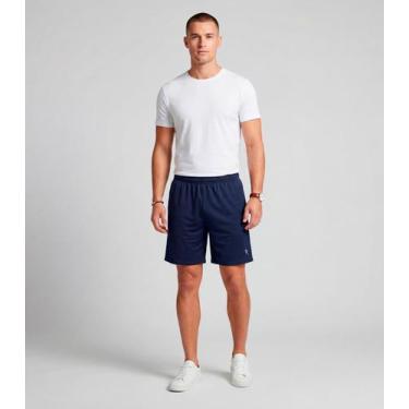 Imagem de Bermuda Masculina Dry Fit Reflexiva Shift Azul, M, Azul