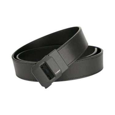 Imagem de Cinto Tático Masculino De Couro Genuíno Com Fivela Automática De Luxo 