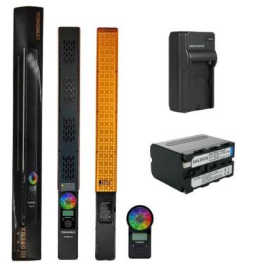 Imagem de Bastão de Luz LED Yongnuo YN360 III  RGB + Bicolor 3200K-5600K com Bat