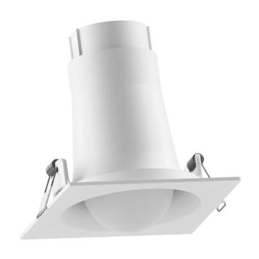 Imagem de Spot Quadrado Embutir Face Plana Bulbo A60 Saveenergy, 127/220V