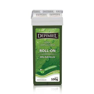 Imagem de Cera Roll-On Alta Aderência Depimiel 100g - Cera Depilatória