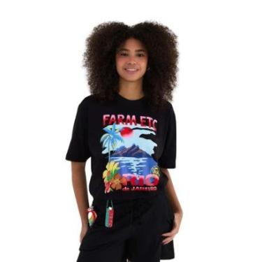 Imagem de Tshirt Farm Rio Ipanema Silk Poster-Feminino