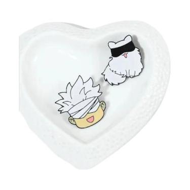 Imagem de Broches De Anime Gojo Satoru E Itadori Yuji, Pins De Personagens De De