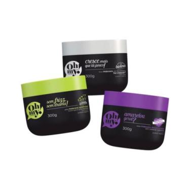 Imagem de Cronograma Capilar Oh My Loiros com mechas 3 Máscaras 300g - Nutrimina