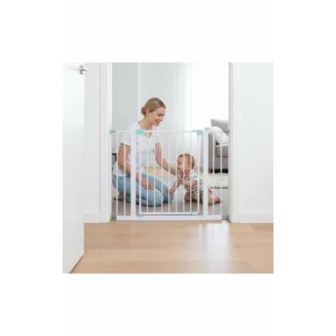 Imagem de 2x Portão Expansivo Segurança Bebê Pet Criança 70-115cm - Congratulati