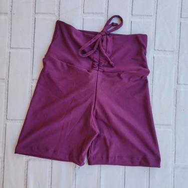 Imagem de Short Levanta Bumbum Com Cordinha Bermuda Fitness Academia - PIJAMAS V