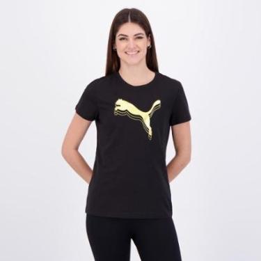 Imagem de Camiseta Puma ESS Metallic Feminino-Feminino