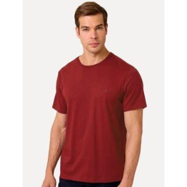 Imagem de Camiseta Dudalina Masculina Essentials Red Icon Vermelho 42.01.012 13-Masculino